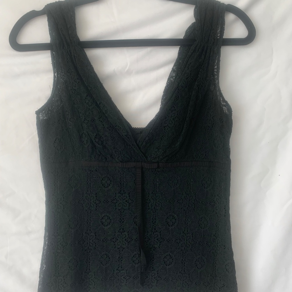 woven crochet top